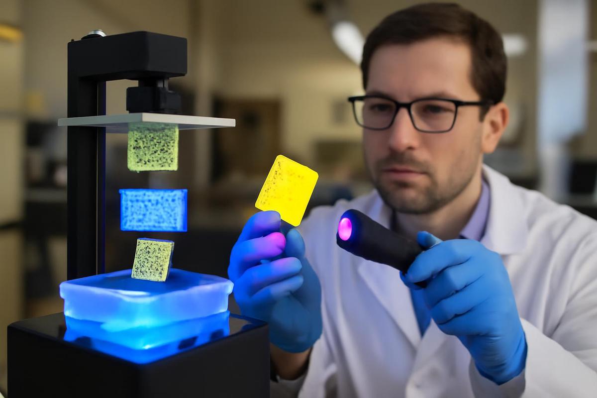 Innovadora resina para impresión 3D