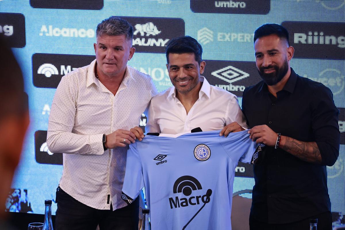 FOTO: Walter Erviti, nuevo entrenador de Belgrano. (Foto:Prensa Belgrano)