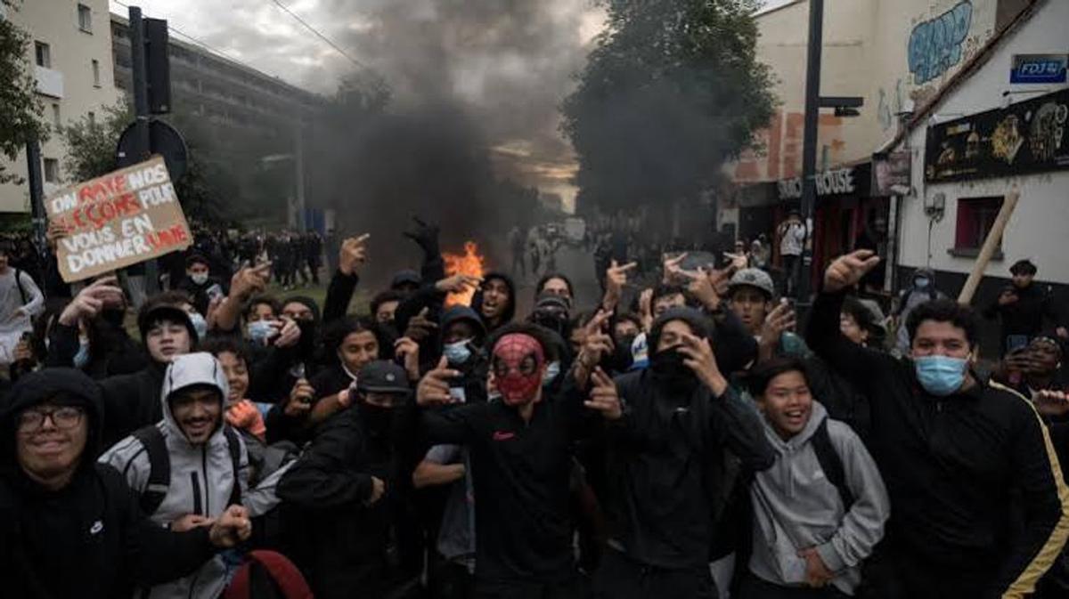 Protestas de universitarios.