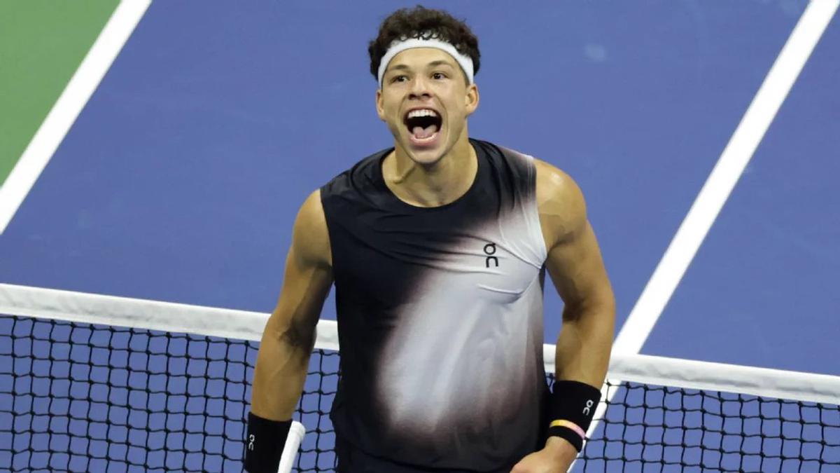 Shelton dio el gran golpe en el US Open.