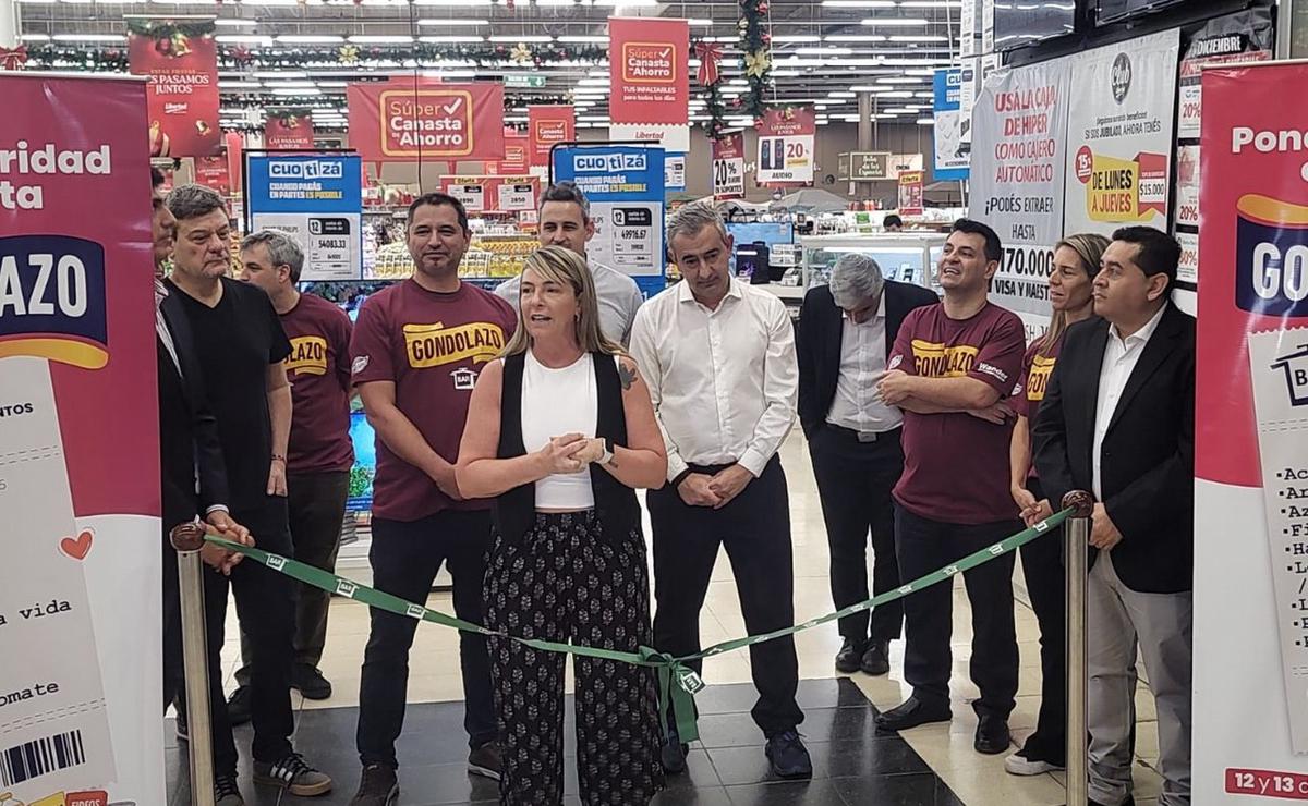 El tradicional lanzamiento del