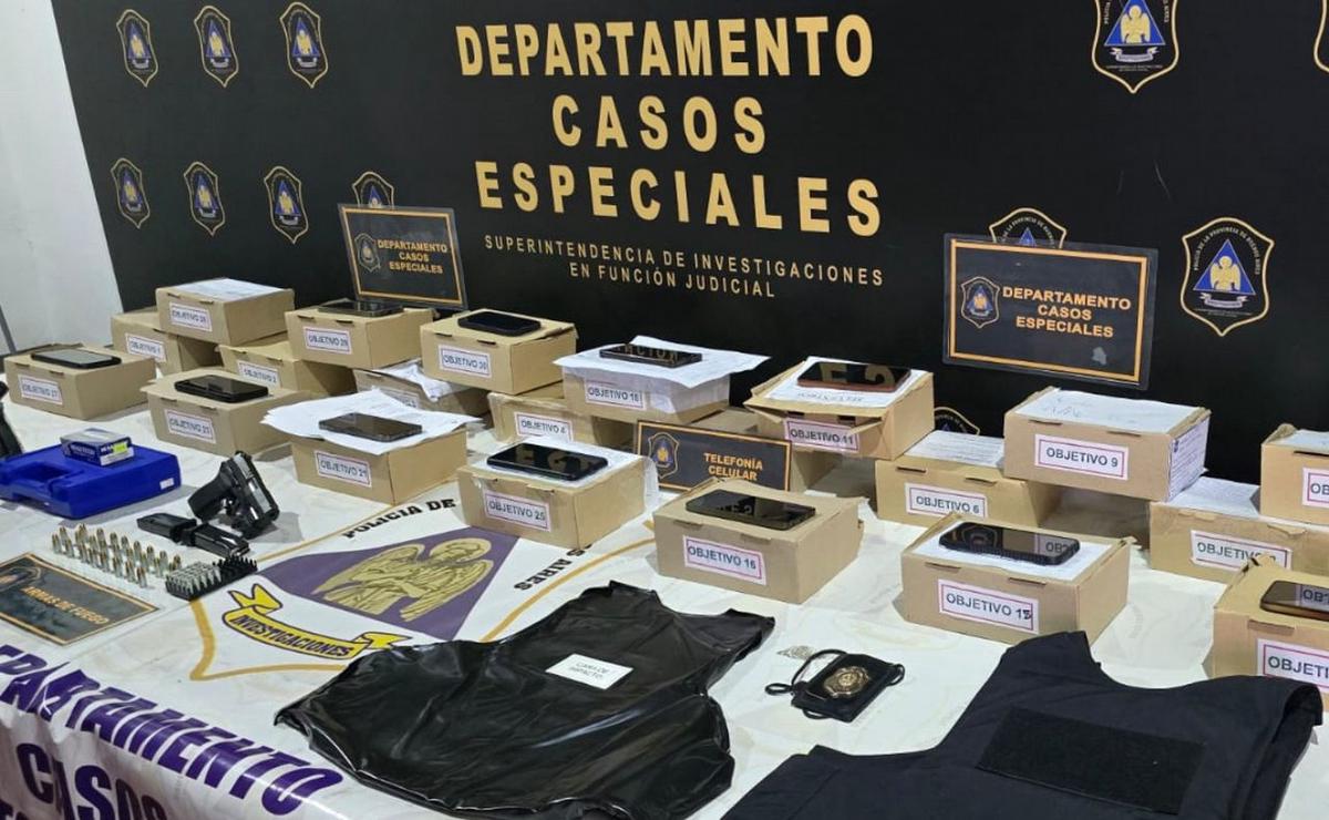El operativo dejó un saldo de 24 detenidos y diversos secuestros.
