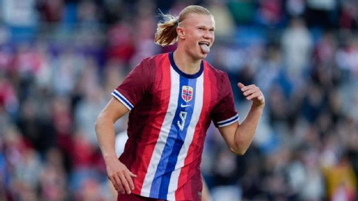 Erling Haaland, estrella de Noruega (Foto: EPA)