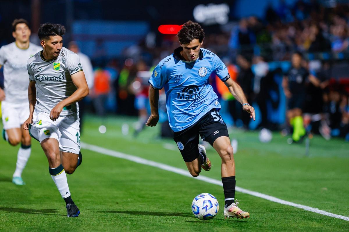 FOTO: Belgrano cayó ante Defensa y Justicia. (Foto:@Belgrano)