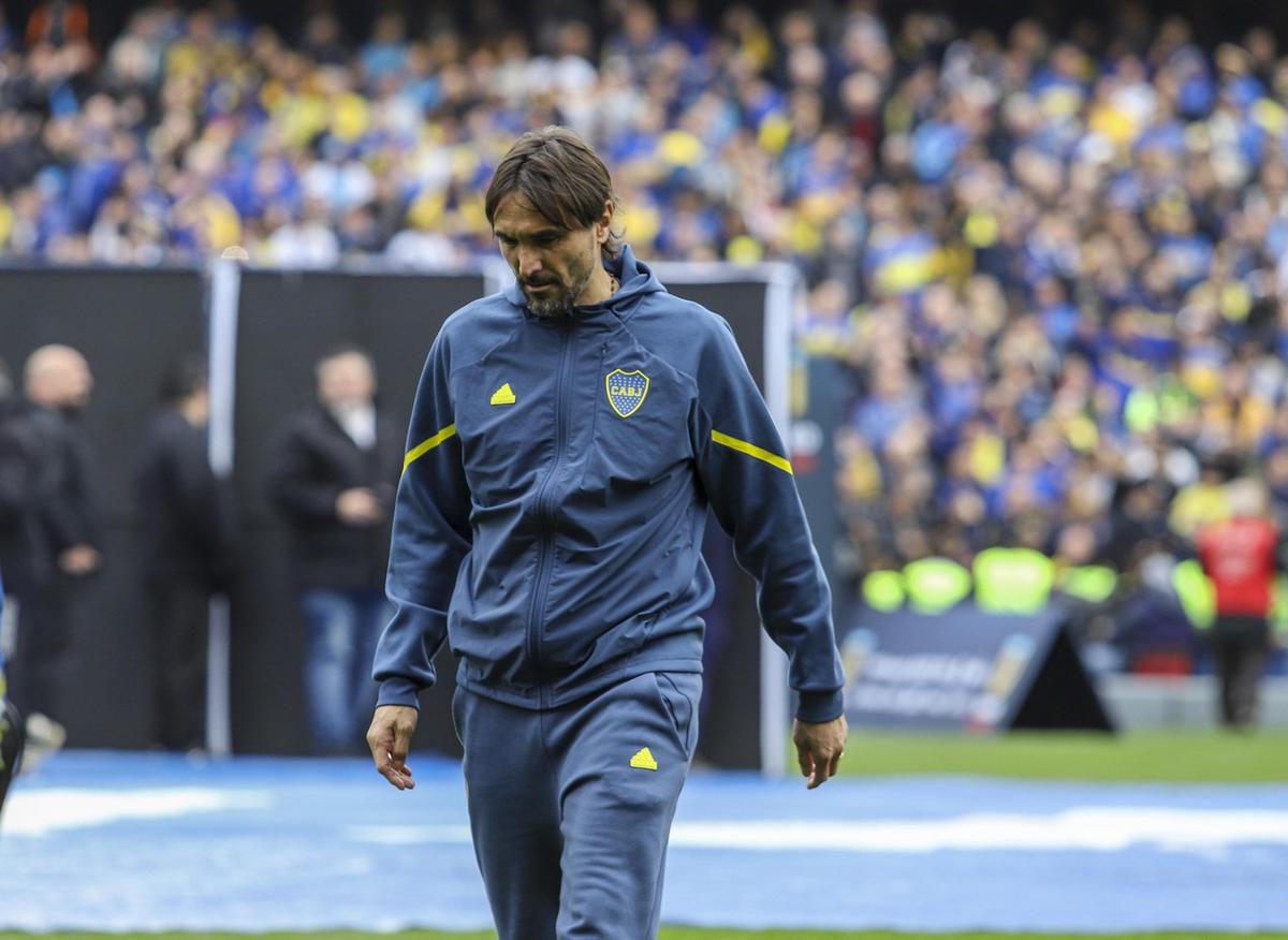 FOTO: Diego Martínez dejó de ser el entrenador de Boca. (archivo).