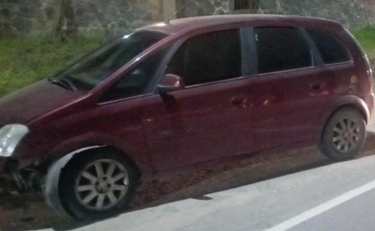 Así quedaron los vehículos tras el violento choque.
