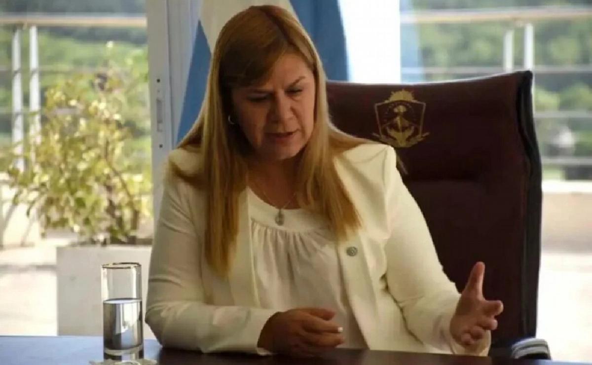 FOTO: Gloria Ruiz, vicegobernadora suspendida de Neuquén. (Foto: Prensa Gob. Neuquén)