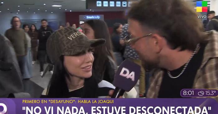 La Joaqui habla de su nueva relación con Tiago PZK tras separación con Luck Ra
