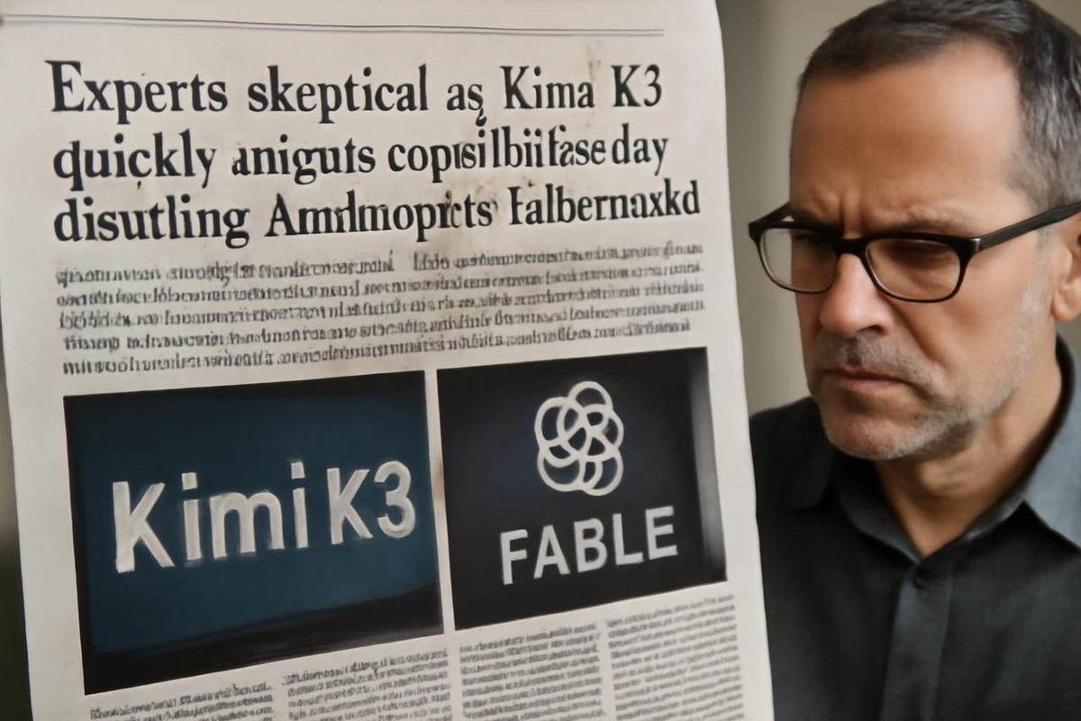 Expertos desmienten que Kimi K3 haya copiado el modelo Fable de Anthropic