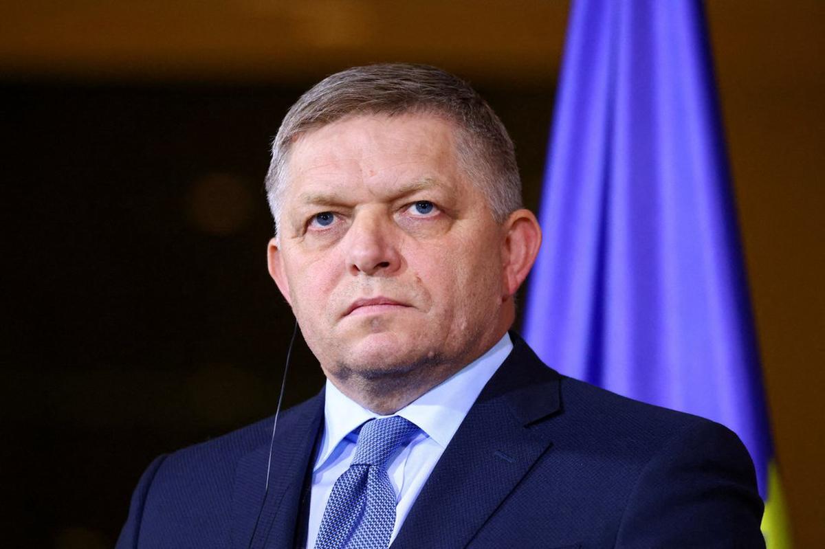 El primer ministro de Eslovaquia, Robert Fico.