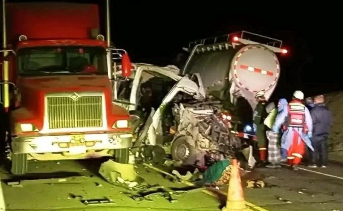 Tragedia en una ruta de Perú deja un saldo de 14 muertos.
