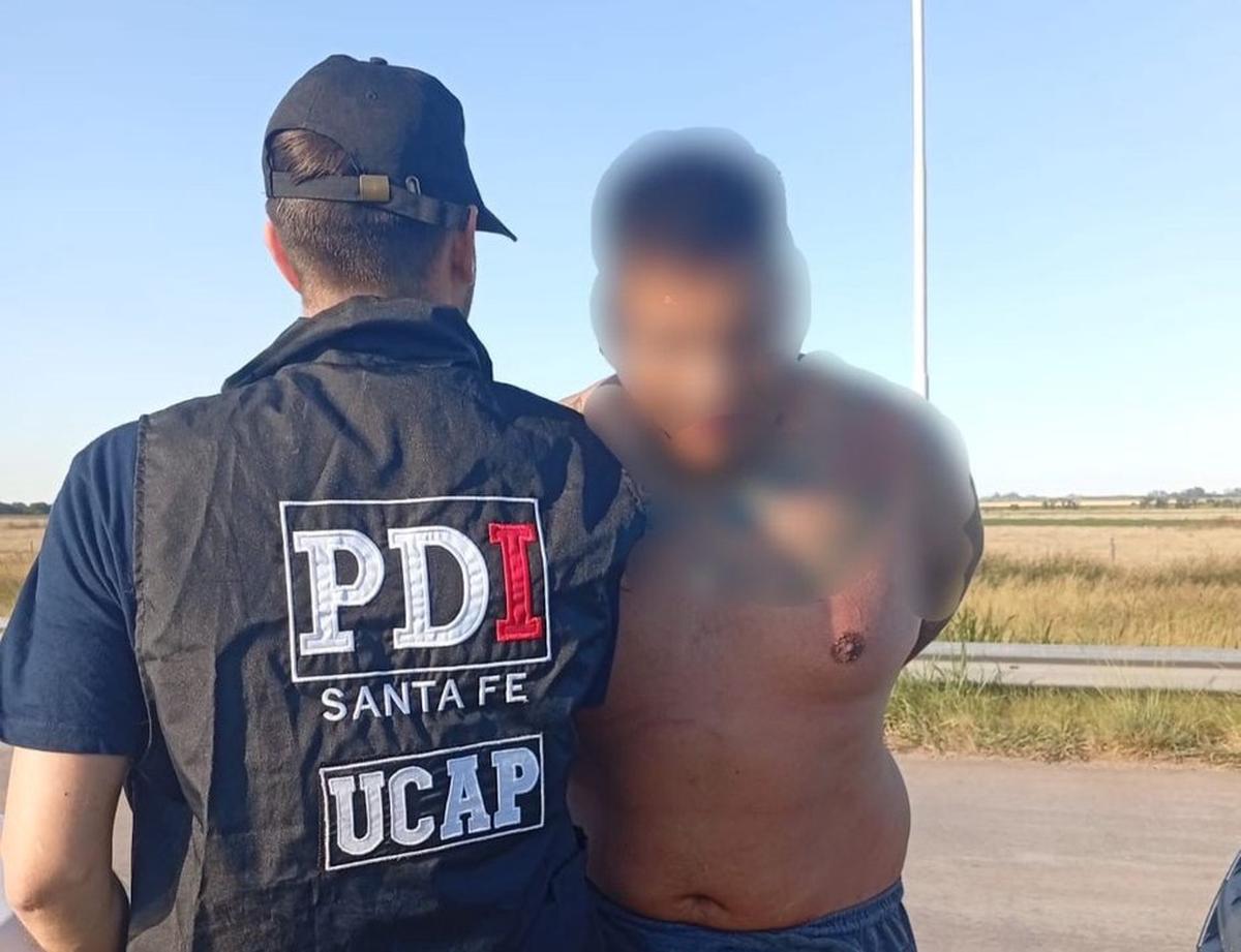 Cayó Cheche, un peligroso prófugo en Santa Fe: intentaba huir a Córdoba