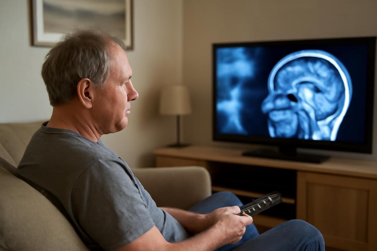 Ver demasiada televisión en la mediana edad podría reducir el tamaño del cerebro