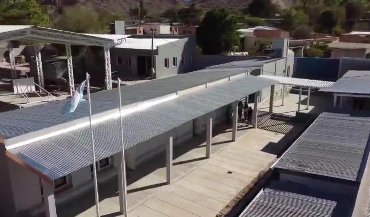 Las instalaciones del colegio 26 de Uquía se ampliaron y modernizaron.