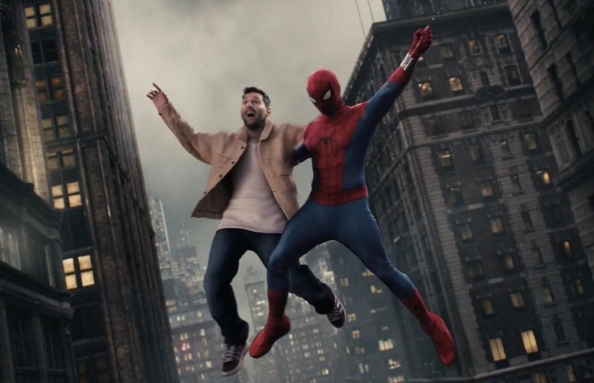 Messi hizo un cameo para la nueva película de Spider-Man.