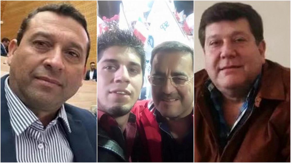 Ramón Flores, Claudio Barrelier, Ricardo Moreno y Guillermo Kraisman.