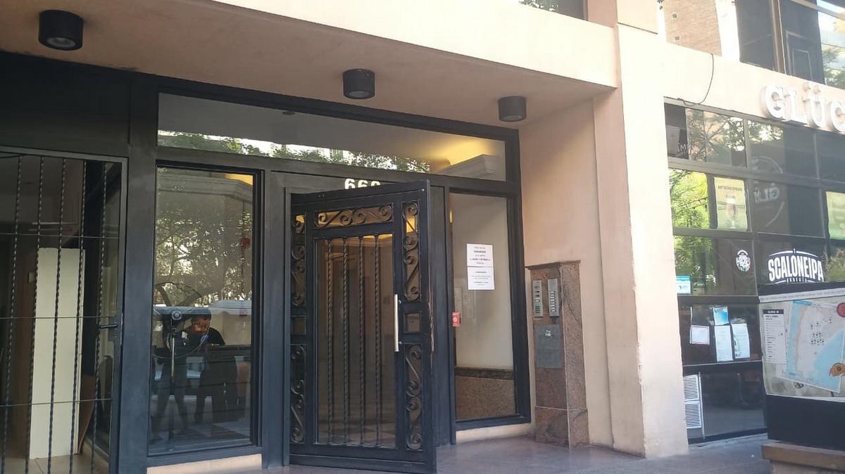 El accidente ocurrió en el edificio Chacabuco Park.