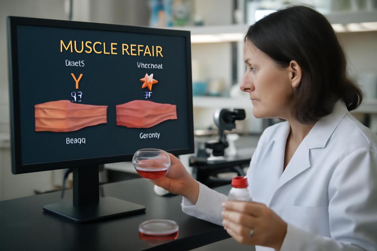 Investigadores descubren un compuesto que mejora la reparación muscular