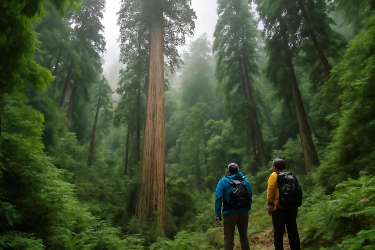Bosque gigante en Taiwán