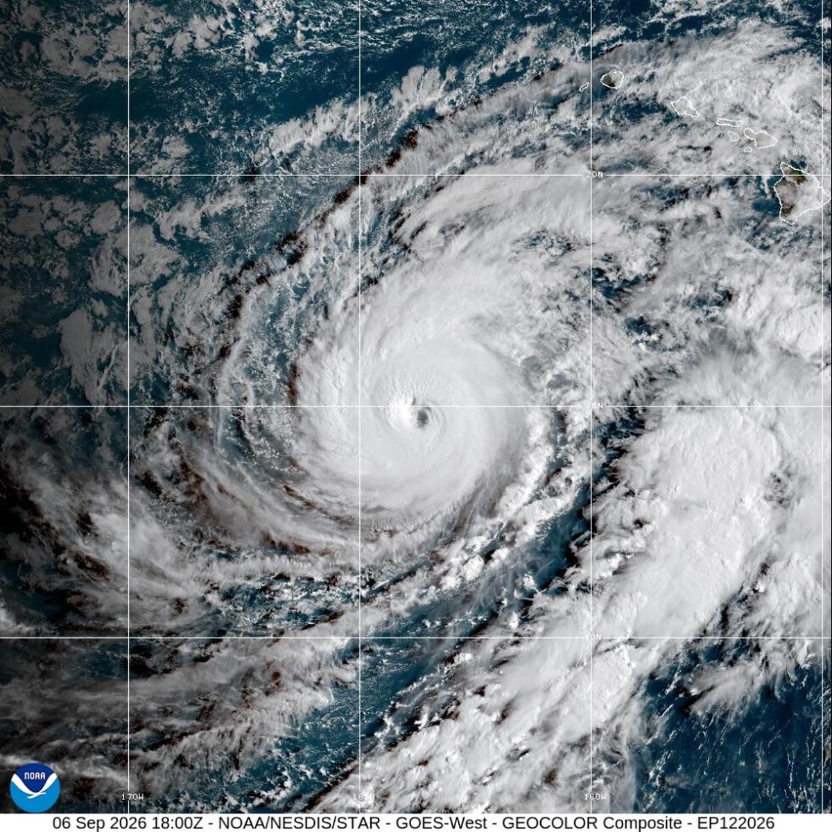 Residentes de Hawai deben esperar condiciones de tormenta tropical por paso del huracán Lowell
