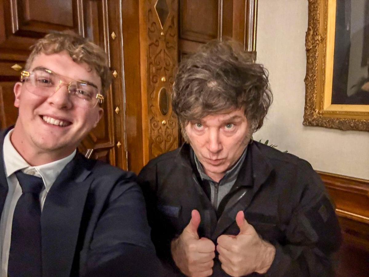 NOTICIAS ARGENTINAS BAIRES FEBRERO: Hayden Mark Davis, el creador de la criptomoneda (memecoin) $LIBRA. FOTO NA @JMilei